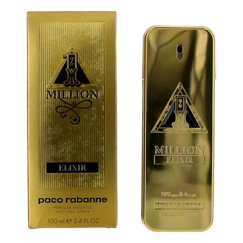 1 Million Elixir By Paco Rabanne - 3.4 Oz Parfum Intense Spray For Men