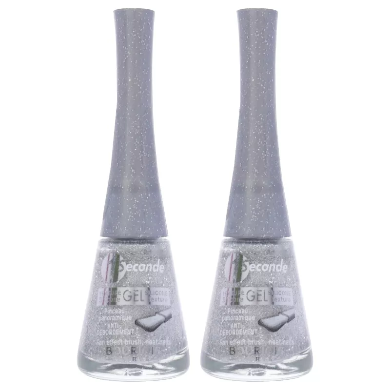1 Seconde - 39 Its Raining Stars by Bourjois for Women - Pack of 2 Nail Polish