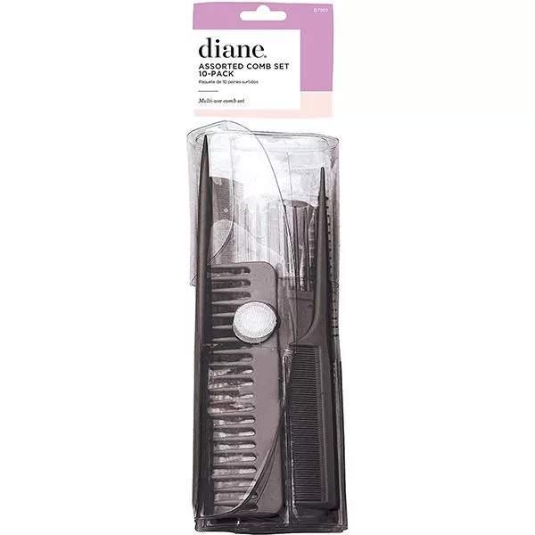 10 pieces assorted combs