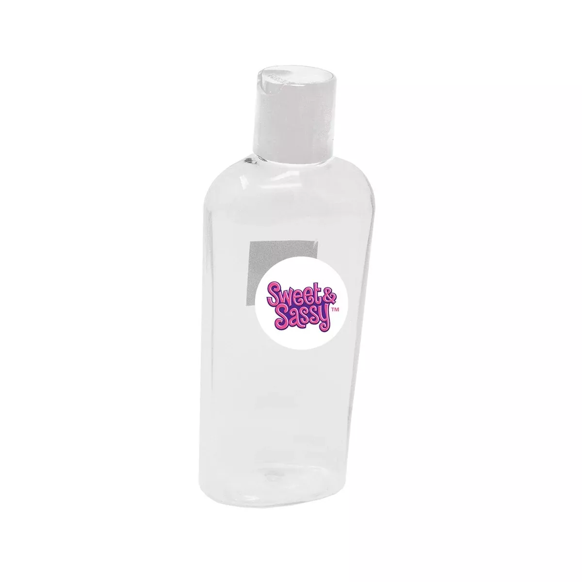 100 -6-Ounce -Oval plastic bottlewith Lids