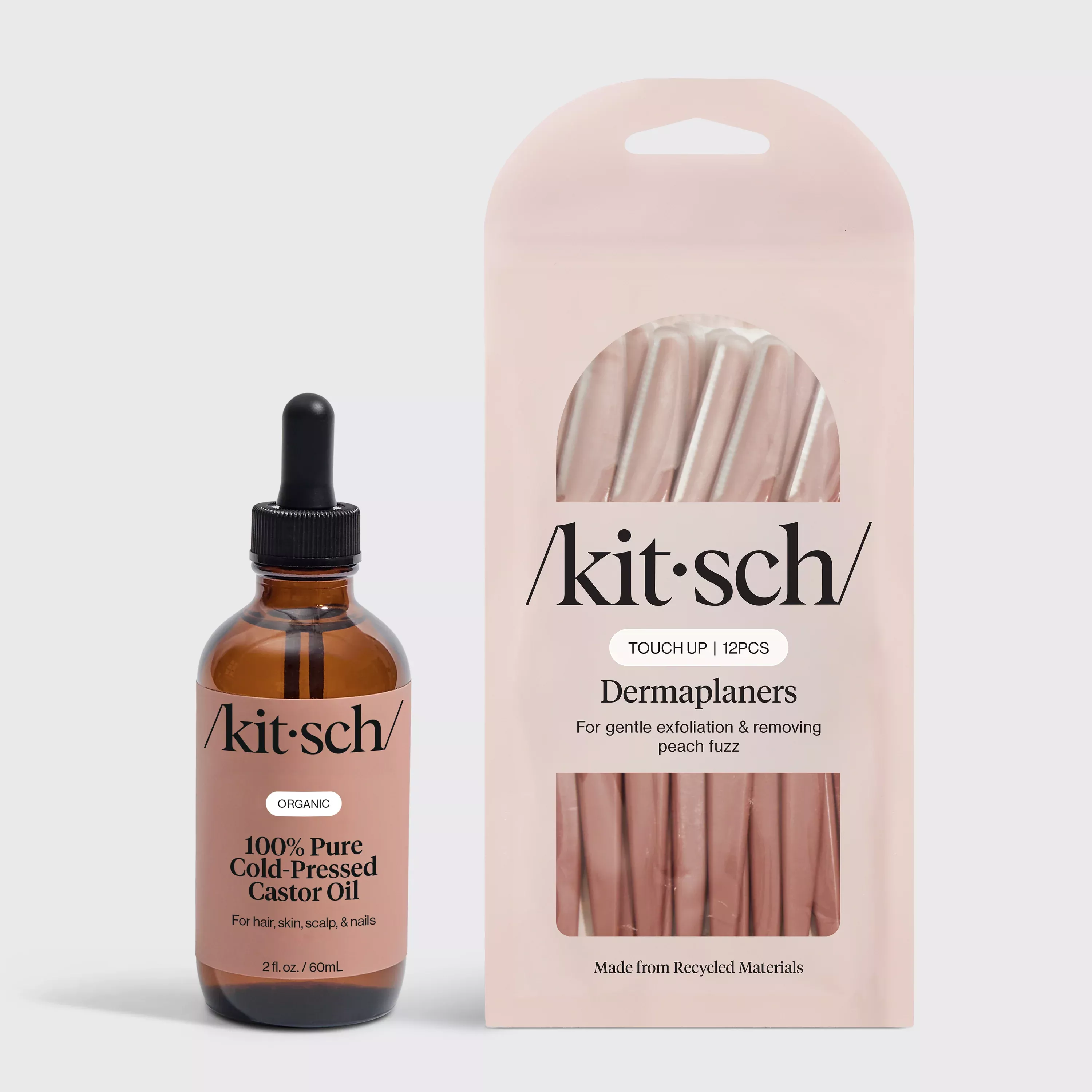 100% Castor Oil 2oz + FREE Eco-Friendly Dermaplaner