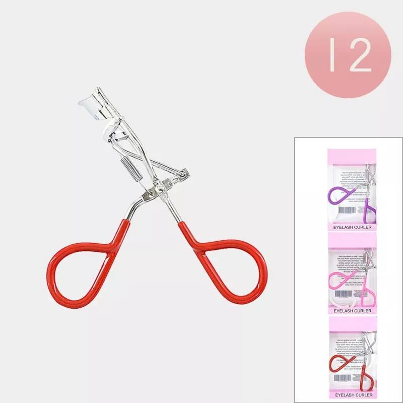 12Pcs - Eyelash Curlers