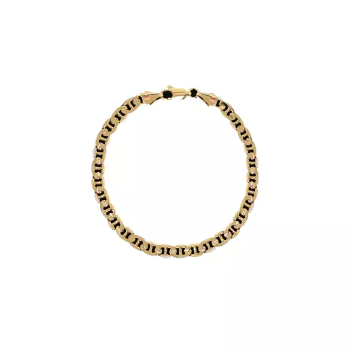 14K Gold Plated Bracelet - 8 Inch