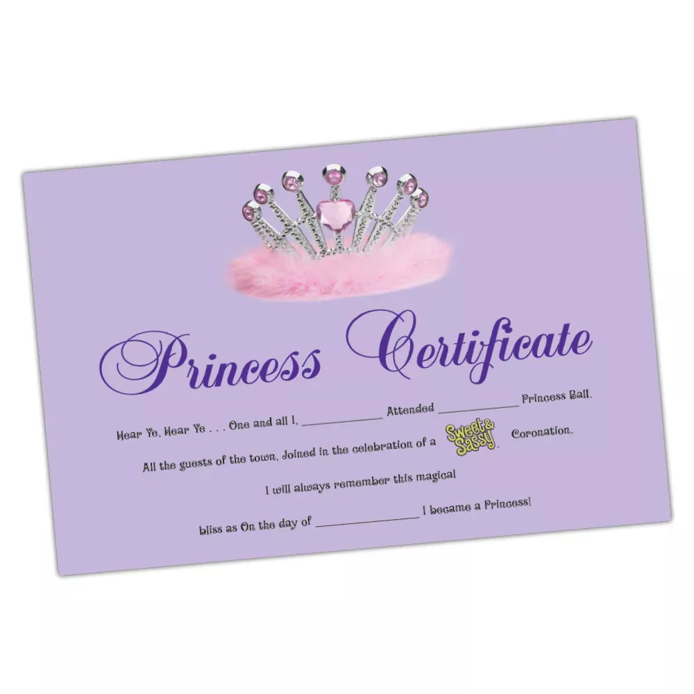250 Certificates - Princess
