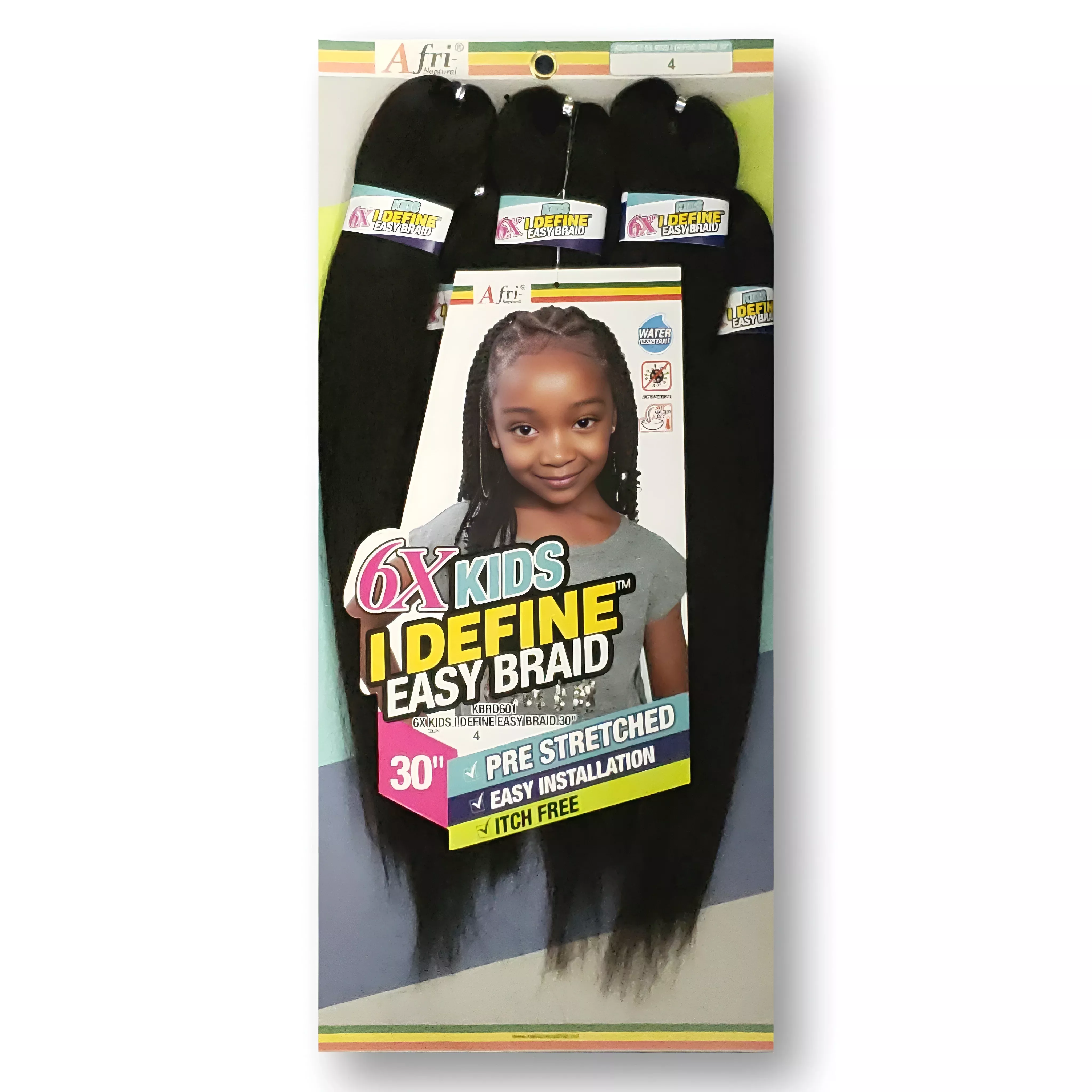 (30") Afri-Naptural 6x I Define Pre-Stretched Easy Braid