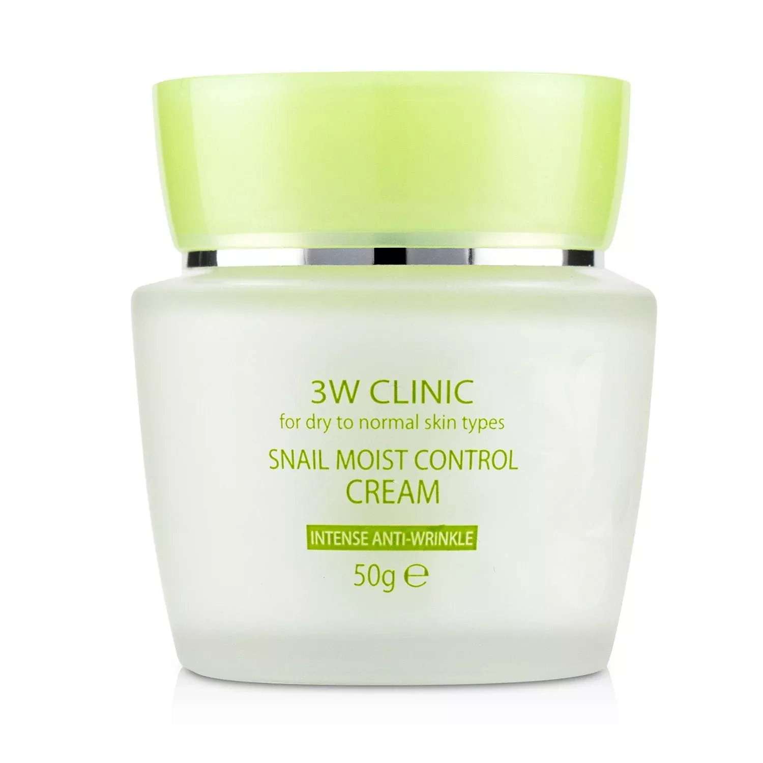 3W Clinic Snail Moist Control Cream (Intensive Anti-Wrinkle) - For Dry to Normal Skin Types50g/1.7oz