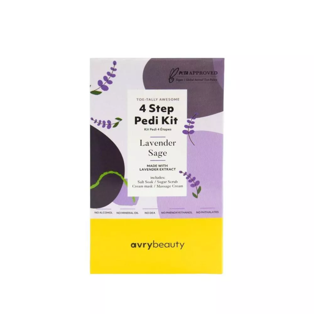 4 Step Pedi Kit - Lavender Sage