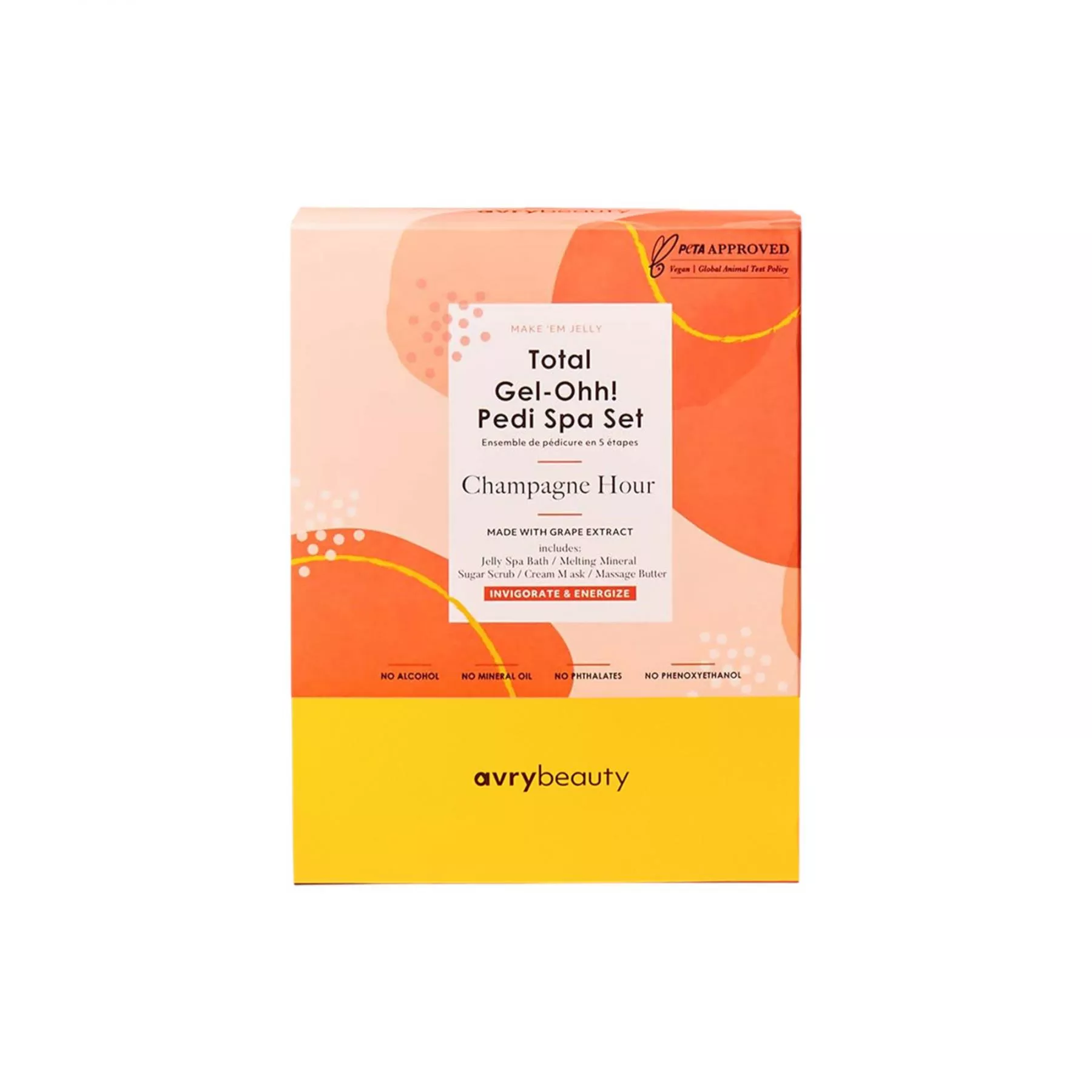 5 Step Pedi Kit - Champagne Hour