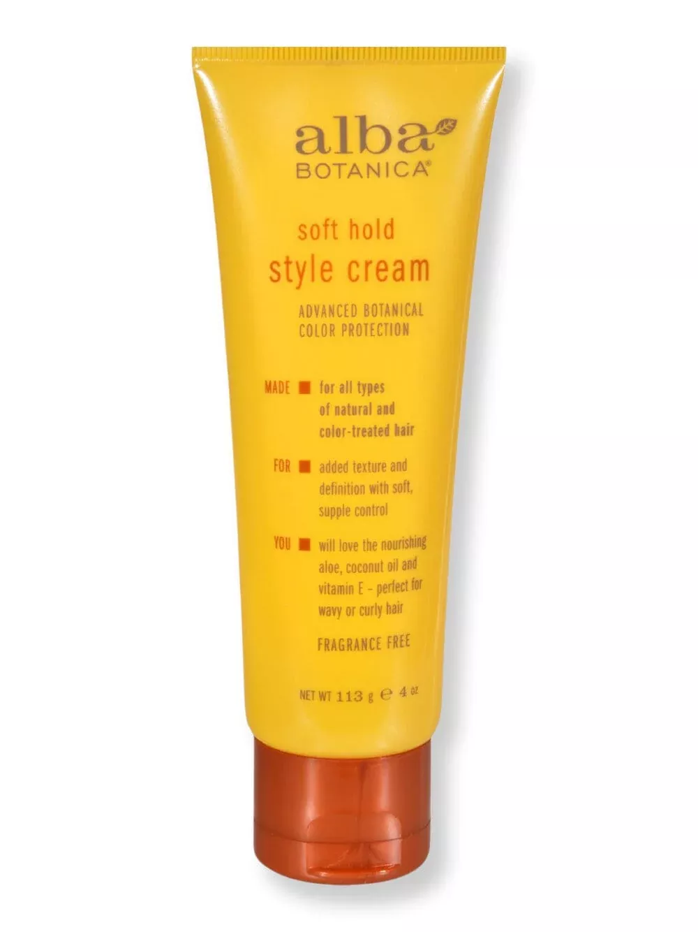 Alba Botanica Style Cream Soft Hold Fragrance Free
