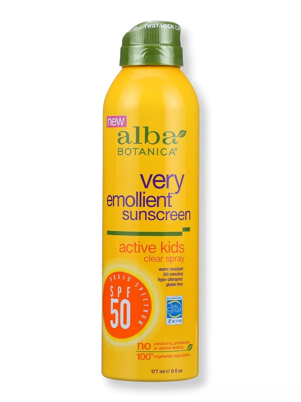 Alba Botanica Sunscreen Very Emollient Spray SPF50 Kids