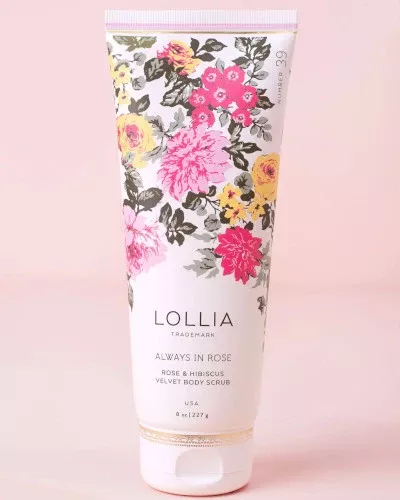 Always In Rose Velvet Body Scrub 8 oz