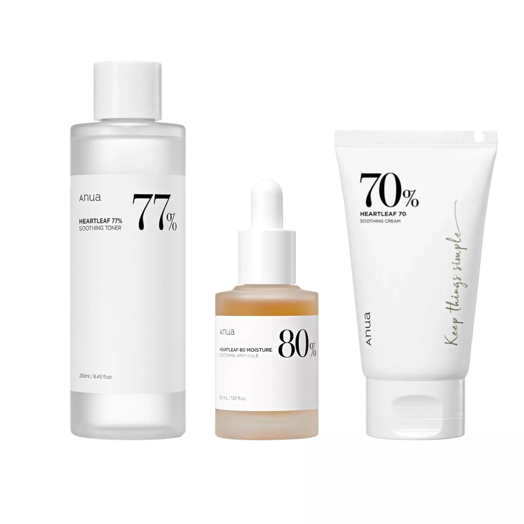 Anua Heartleaf - Soothing Routine