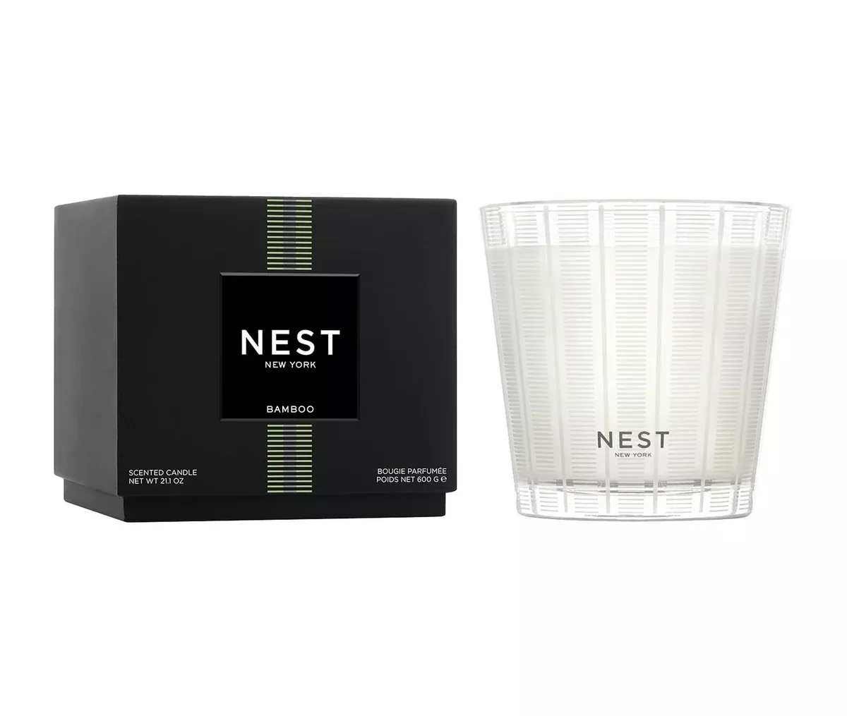 Bamboo 3-Wick Candle