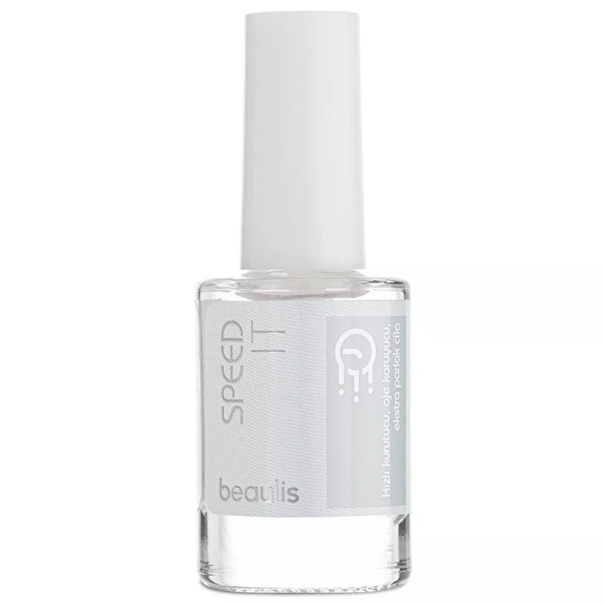 Beaulis Nail Dryer & Quick Dry Top Coat - 10ml, Fast Drying Formula for Long-Lasting Nail Polish
