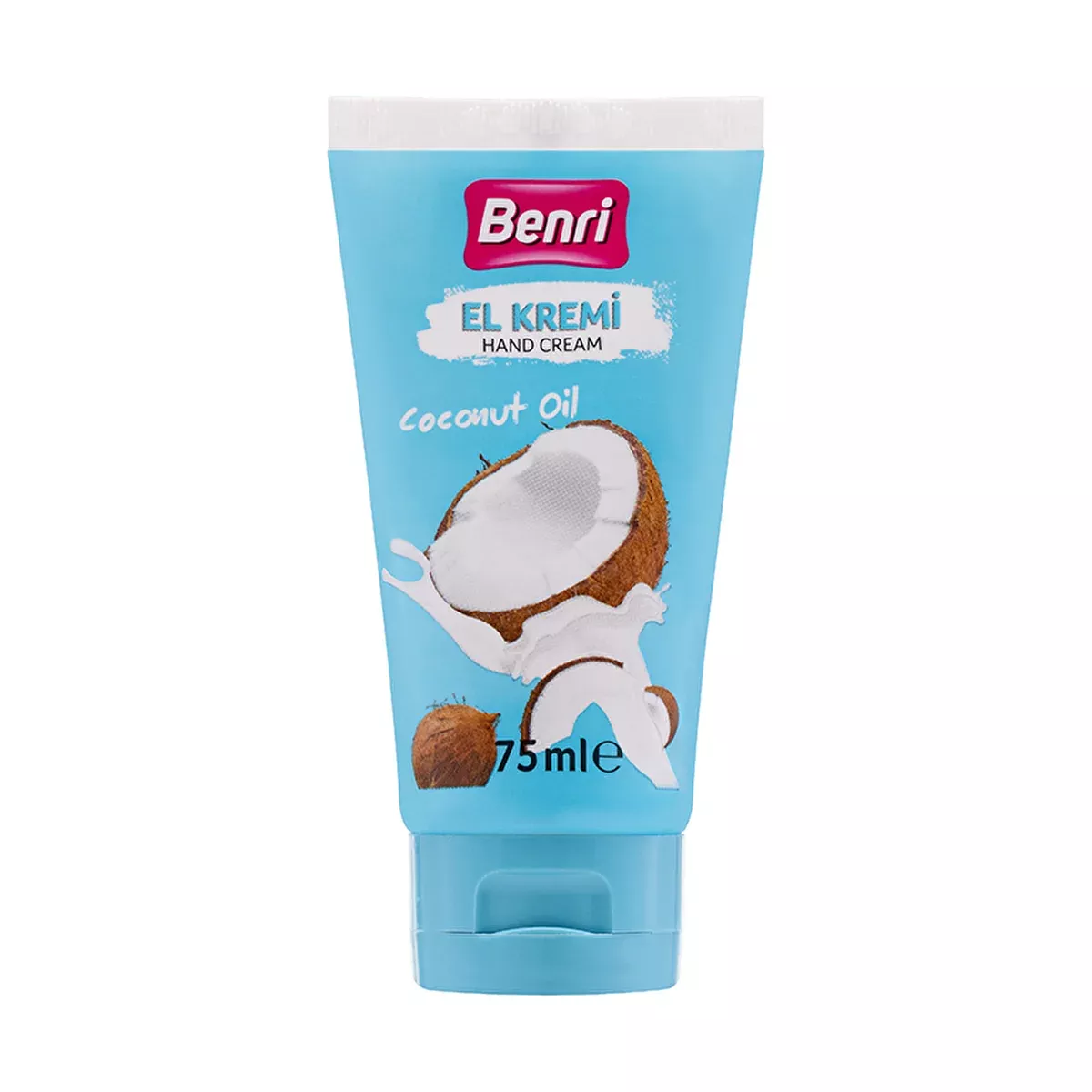 Benri Coconut Oil Hand Cream 2.53 oz - Moisturizing & Nourishing