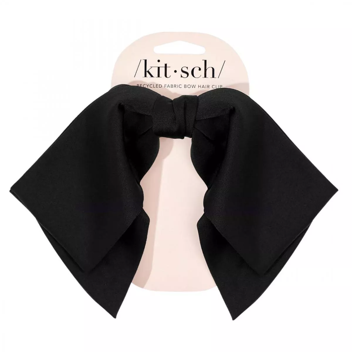 Bow Hair Clip - Black