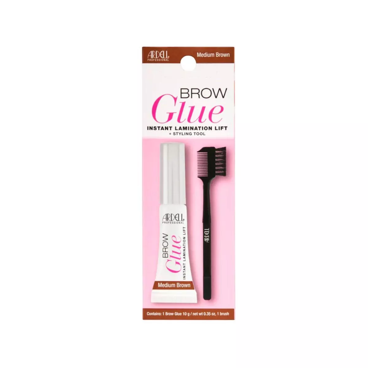 Brow Glue - Medium Brown 0.35oz