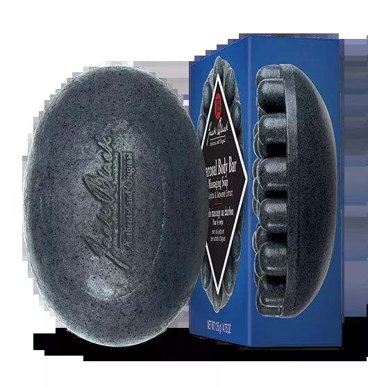 Charcoal Body Bar Massaging Soap