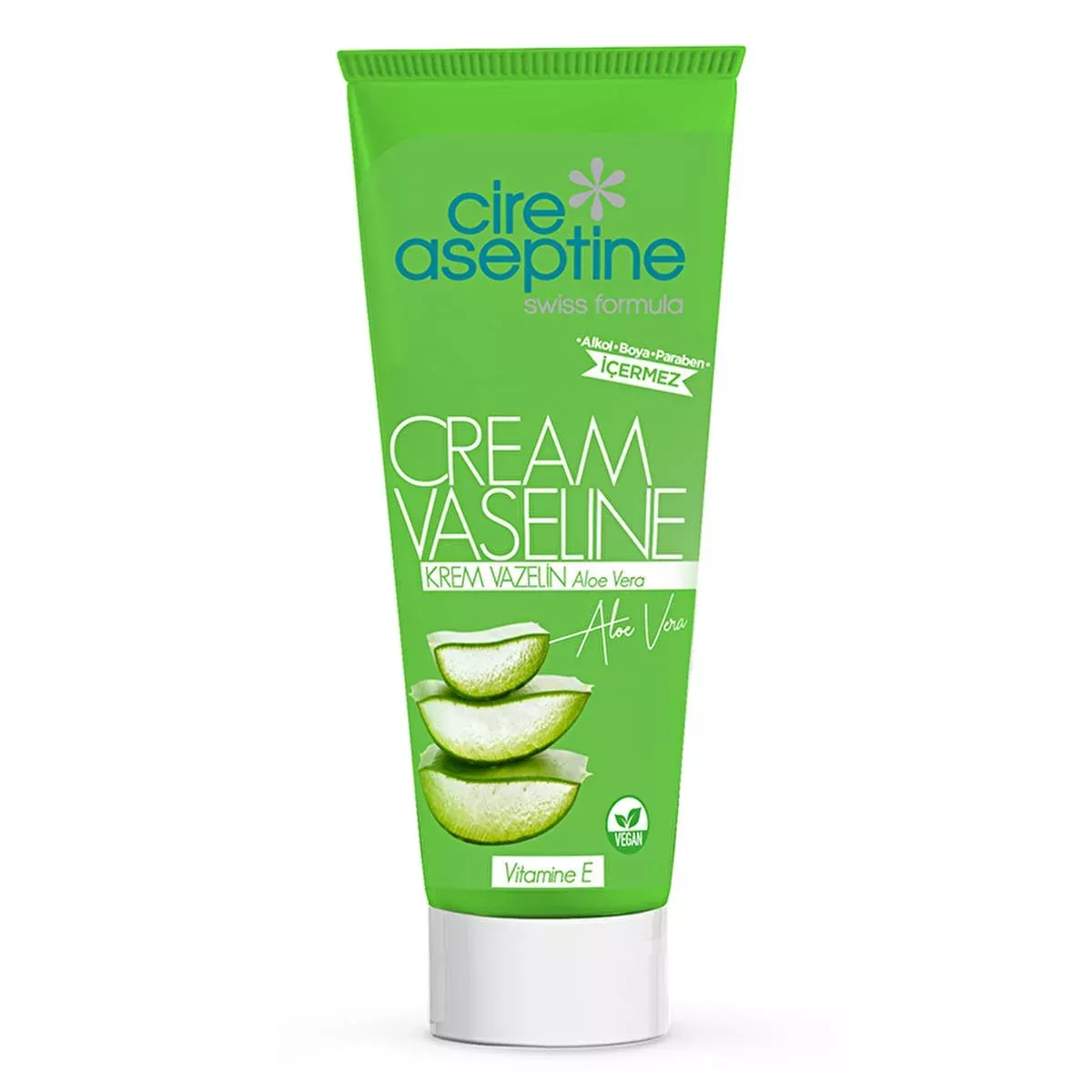 Cire Aseptine Moisturizing Cream - Aloe Vera & Vazelin Enriched, Dermatologically Tested, Paraben Free
