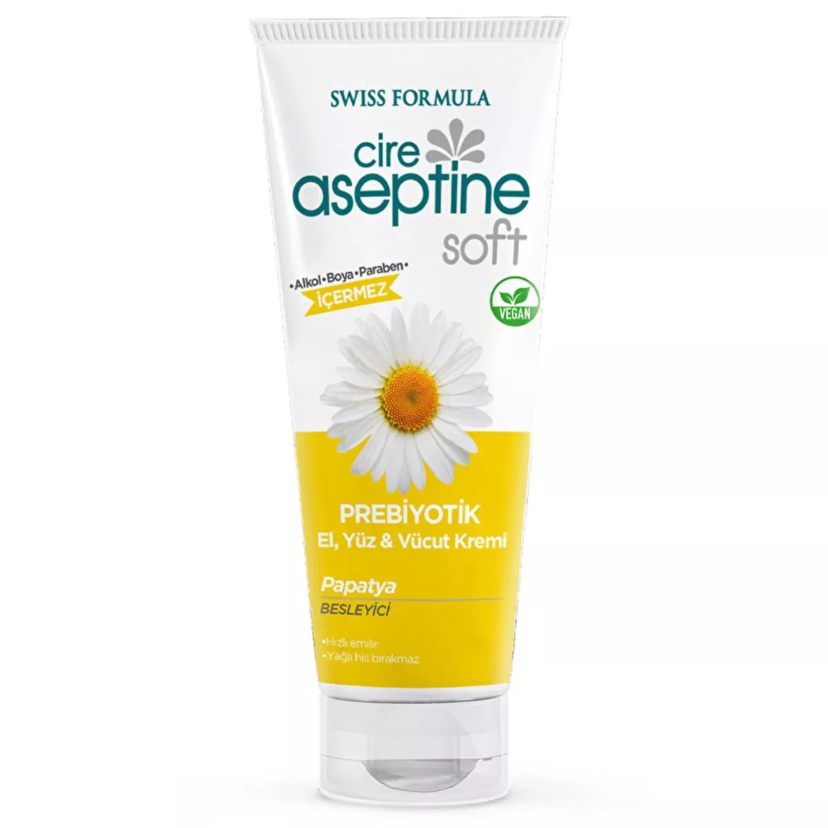 Cire Aseptine Soft Moisturizing Cream - Prebiotic Skincare with Vitamin E & Chamomile Extract, Paraben-Free