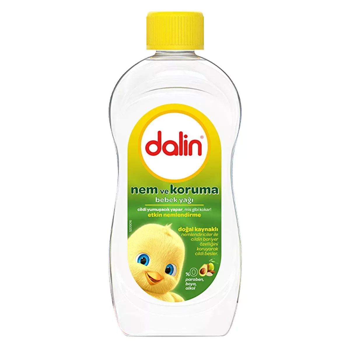 Dalin Natural Baby Oil with Avocado - Hypoallergenic Moisturizing Oil for Sensitive Skin, 10.14 fl oz