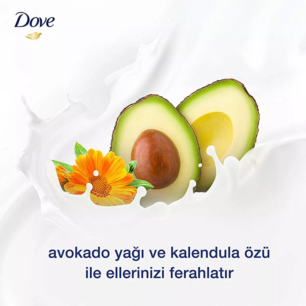 Dove Moisturizing Liquid Hand Soap with Avocado Oil & Calendula Extract - 15.22 fl oz - Gentle for Dry Skin