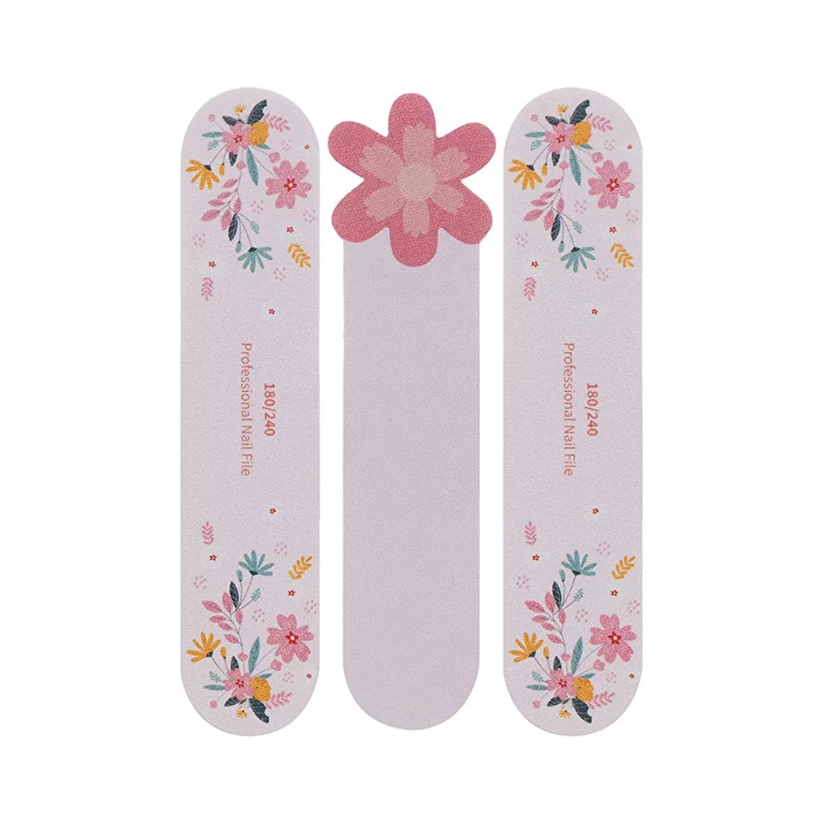 Eklips 3-Pack Nail Care Files for Smooth & Healthy Nails - Portable, Ergonomic Design for DIY Nail Shaping & Grooming