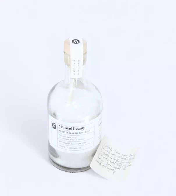 “Intention” Mediterranean Sea Salt Soak