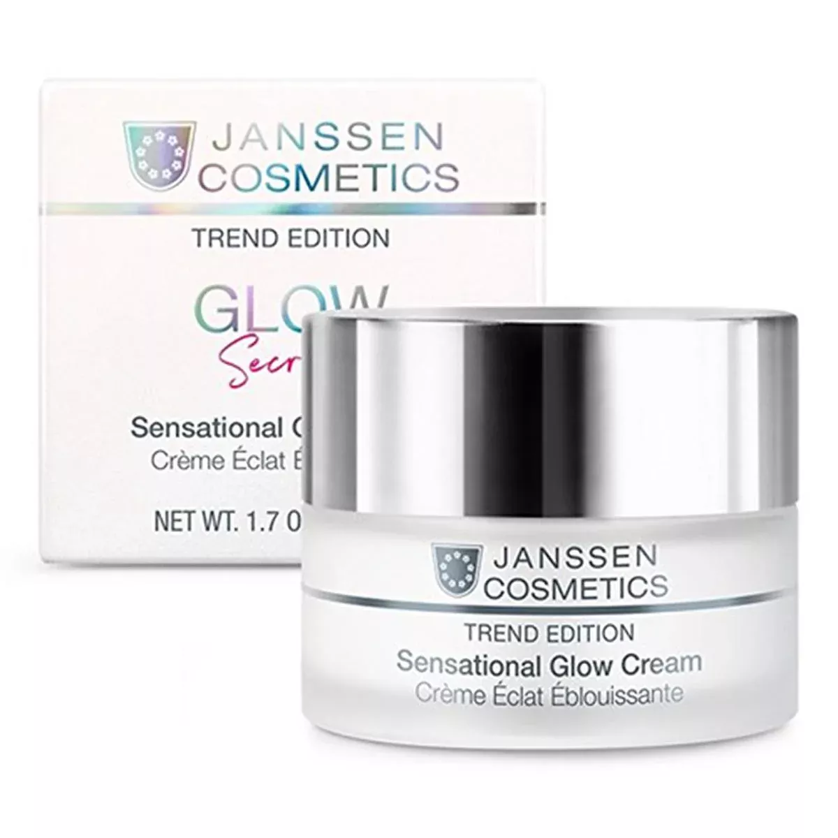 Janssen Cosmetics Glow Enhancing Face Cream - Anti-aging, Hydrating, Natural Ingredients, 1.69 fl oz
