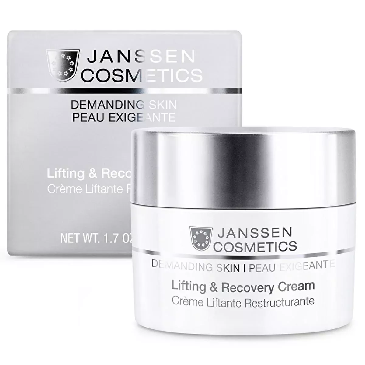 Janssen Cosmetics Intensive Face Cream - Anti-Aging Hydrating Cream with Natural Ingredients, Eco-Friendly Packaging
