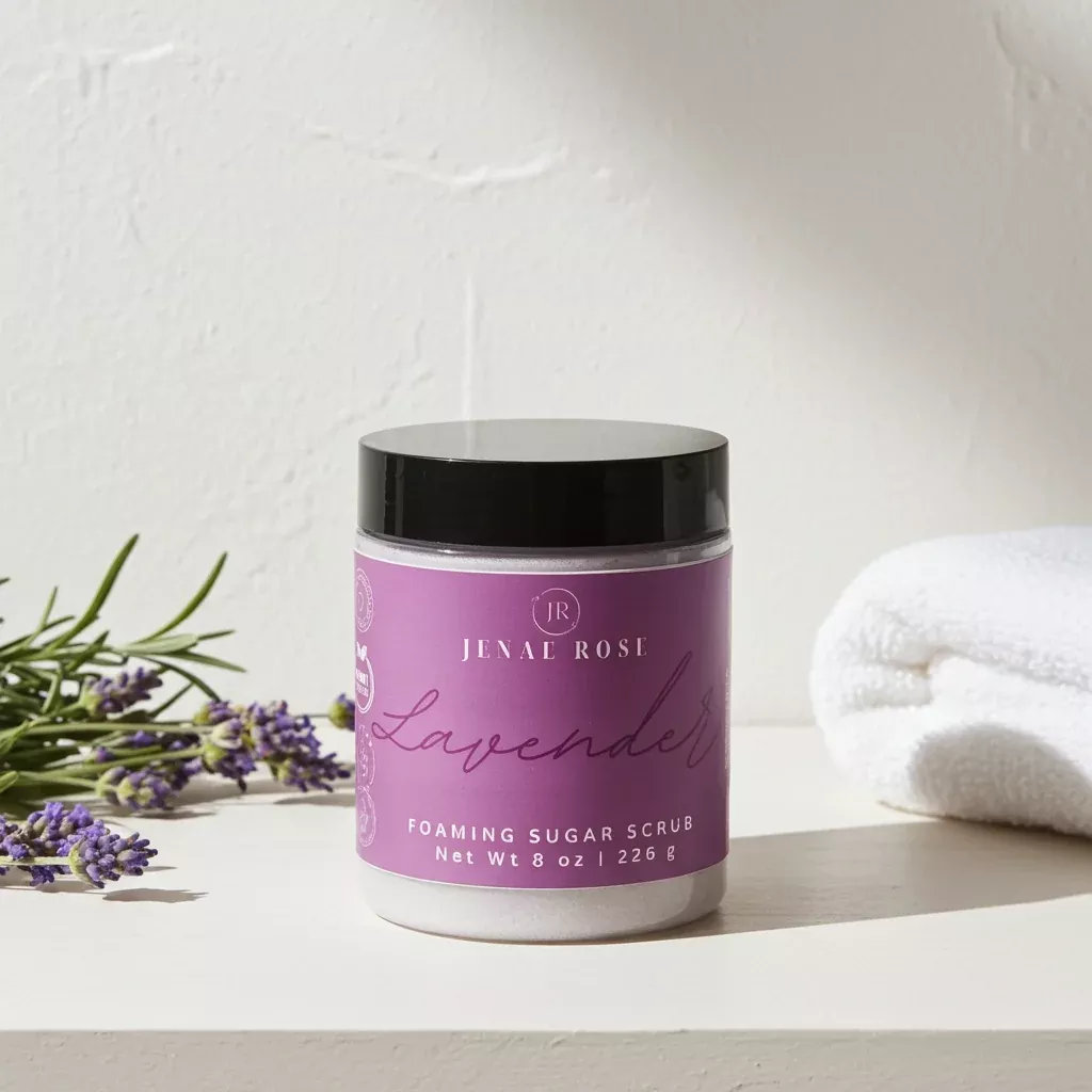 Lavender Foaming Sugar Scrub