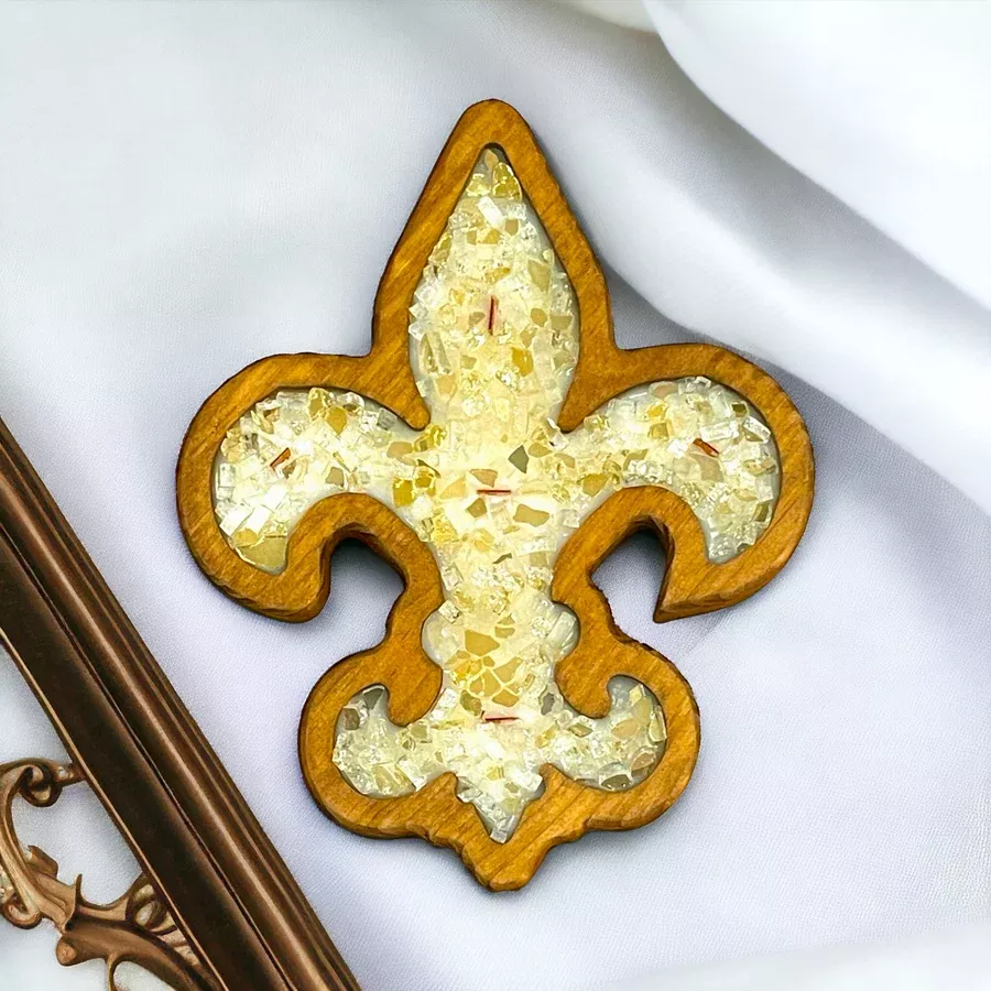 LTD. ED. The Original Fleur De Lis Dough Bowl Candle