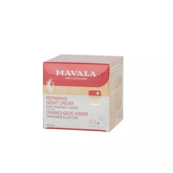 Mavala Hand Care Repairing Night Cream - Intense Hydration for Dry Hands