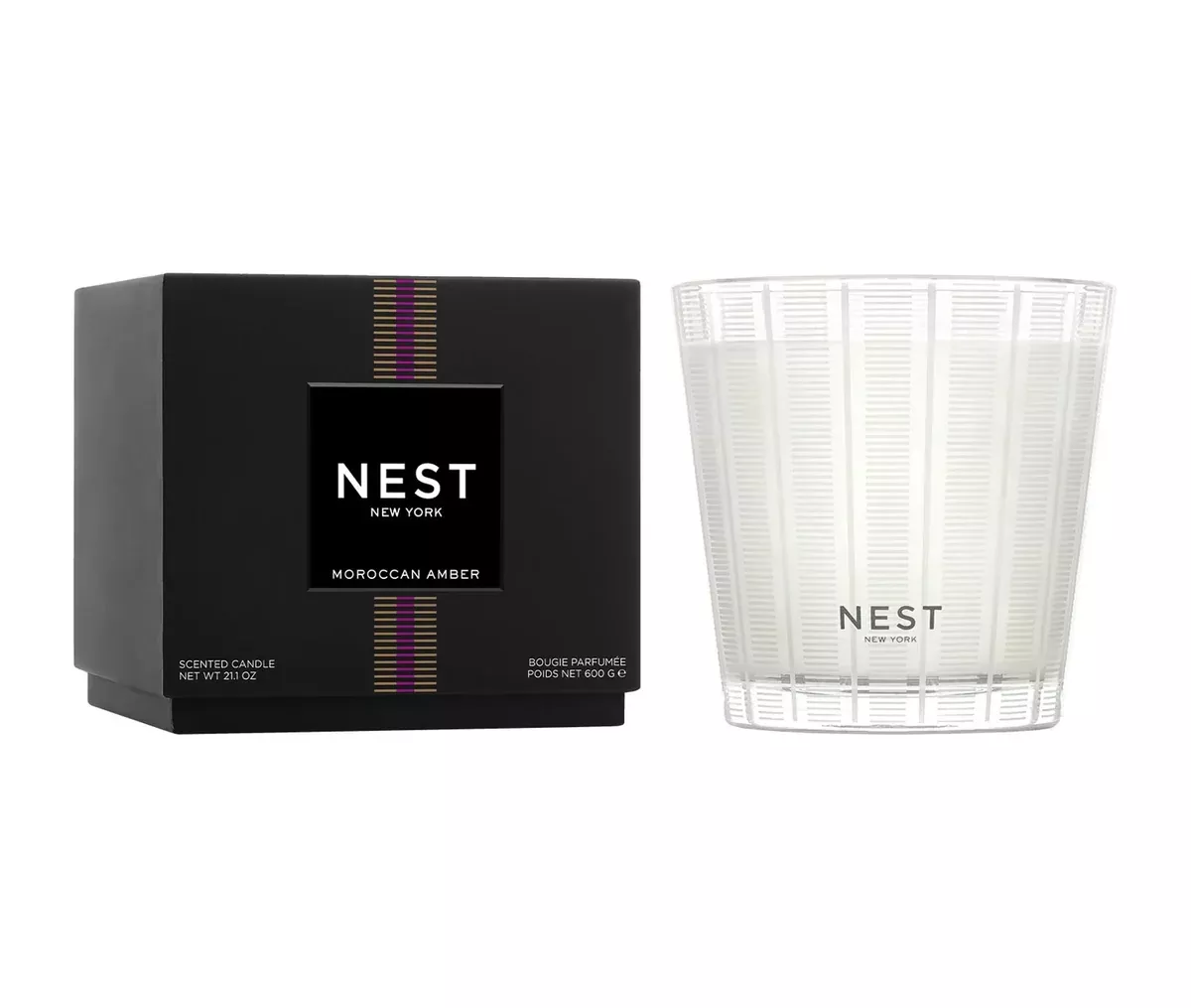 Moroccan Amber 3-Wick Candle