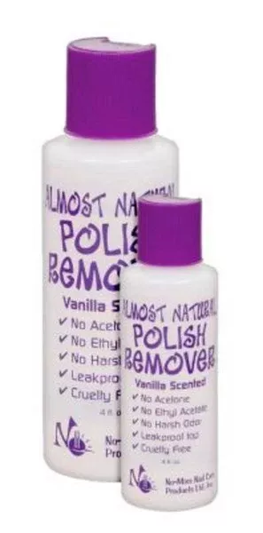 NO MISS ALMOST NATURAL VANILLA NAIL POLISH REMOVER 4 OZ