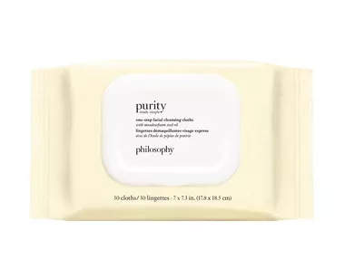 one-step facial cleansing cloths