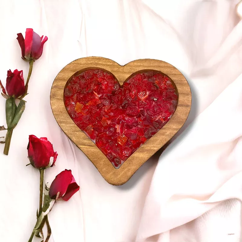 The Original Mini Heart Dough Bowl Candle - now in New Fire Pit!