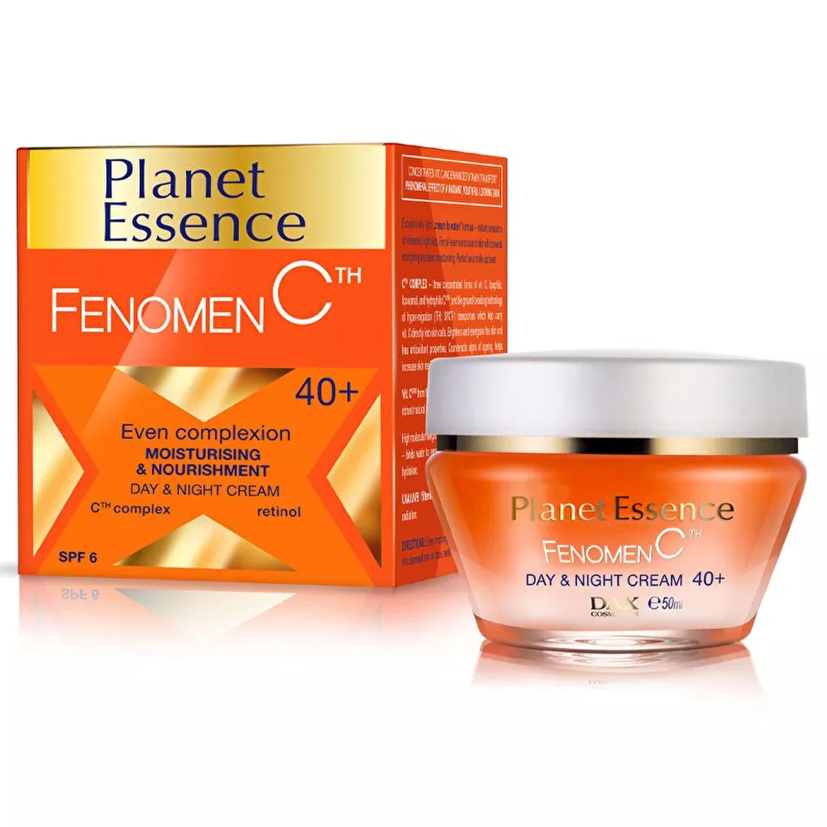 Planet Essence Anti-aging Day and Night Cream with Retinol and Vitamin C - 1.69 fl oz