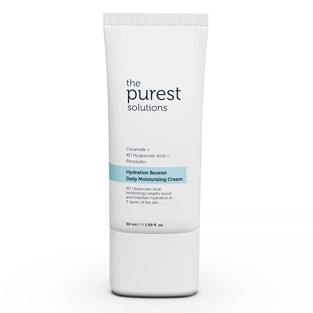The Purest Solutions Moisturizing Face Cream with Hyaluronic Acid & Shea Butter - Anti-Aging Skincare for Dry Skin