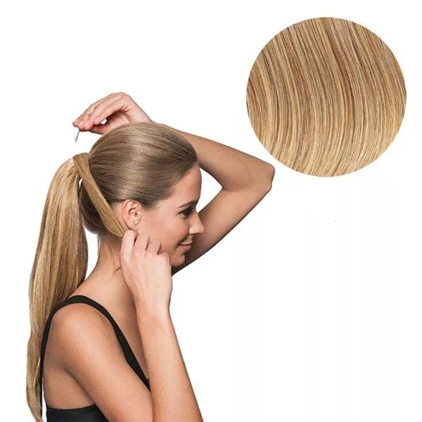 Simply Straight Pony 18" - R25 Ginger Blonde
