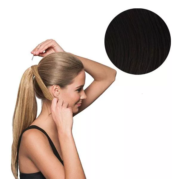 Simply Straight Pony 18" - R4 Midnight Brown