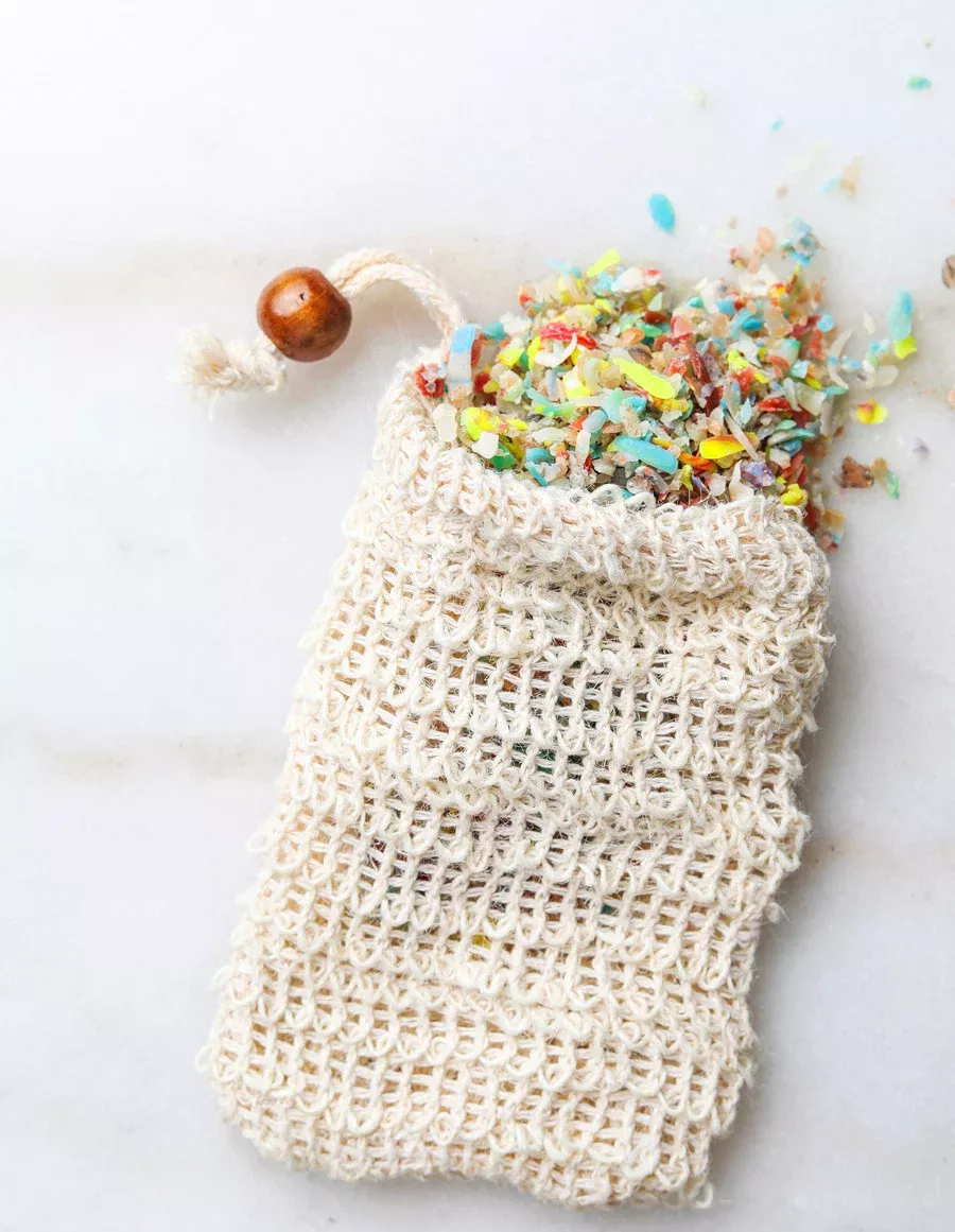 Soapfetti™ with Sisal Soap Saver Bag