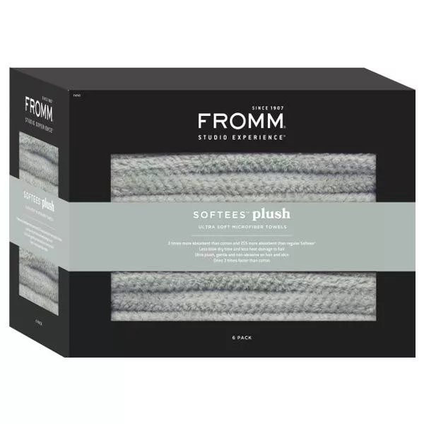 Softees Plush Towel 20" X 34" - Sage 6 pk