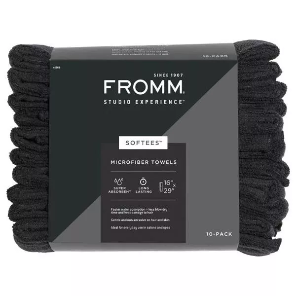 Softees Towel 16" X 29" - Black 10 pk
