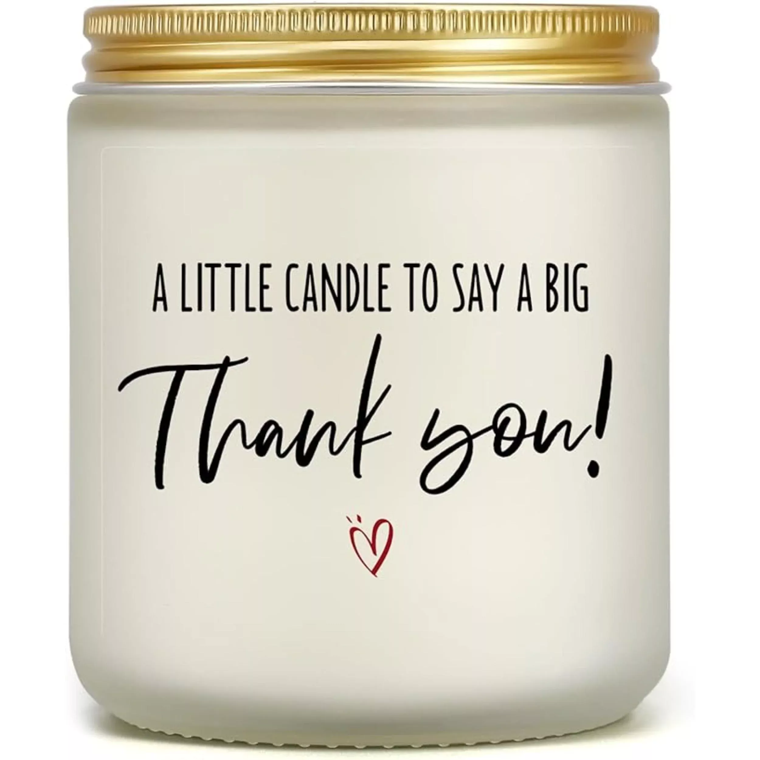 Thank You Gifts for Women, Men, Mom, Dad, Coworkers, Nurse, Clients - Hostess Gifts for Women - Teacher, Boss, Employee, Friends, Farewell, Birthday, Appreciation Gifts, 10oz Soy Wax Candle