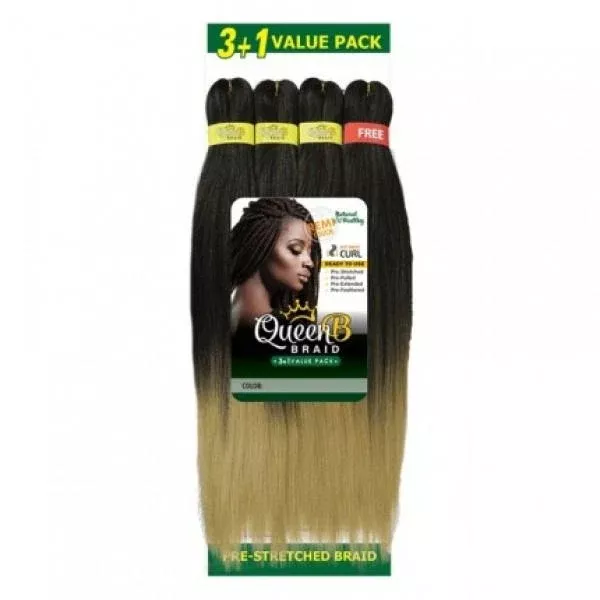 Urban Beauty Queen B 4X Multipack 50"