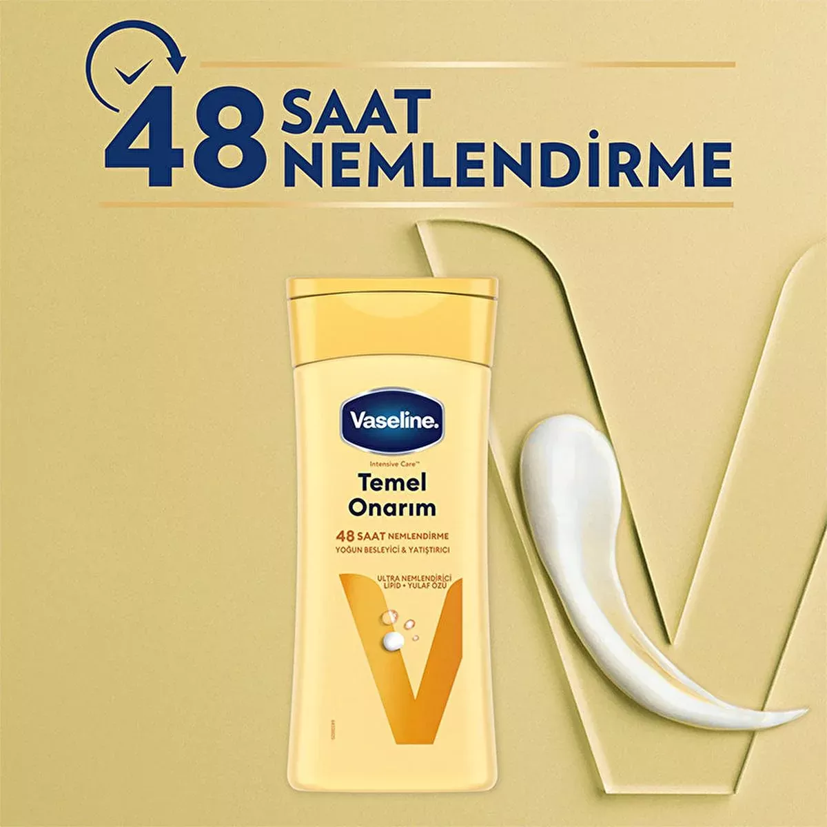Vaseline Moisturizing Body Lotion for Dry Skin - 48 Hour Hydration, Non-Greasy, Dermatologically Tested