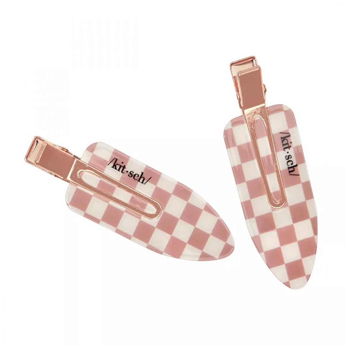 XL Creaseless Clips - Terracotta Checker - 2pc