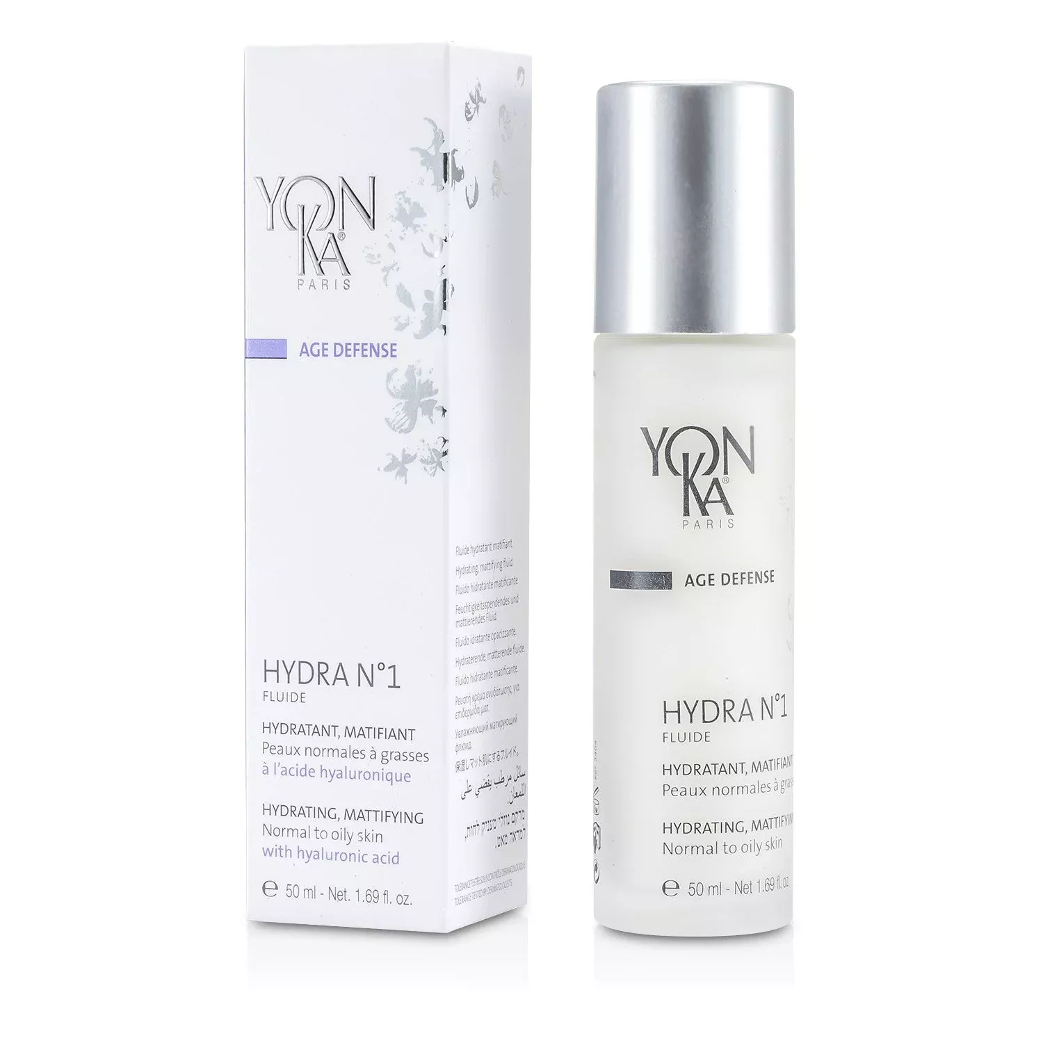 Yonka Age Defense Hydra No.1 Fluide With Hyaluronic Acid - Hydrating, Mattifying (Normal To Oily Skin)50ml/1.69oz