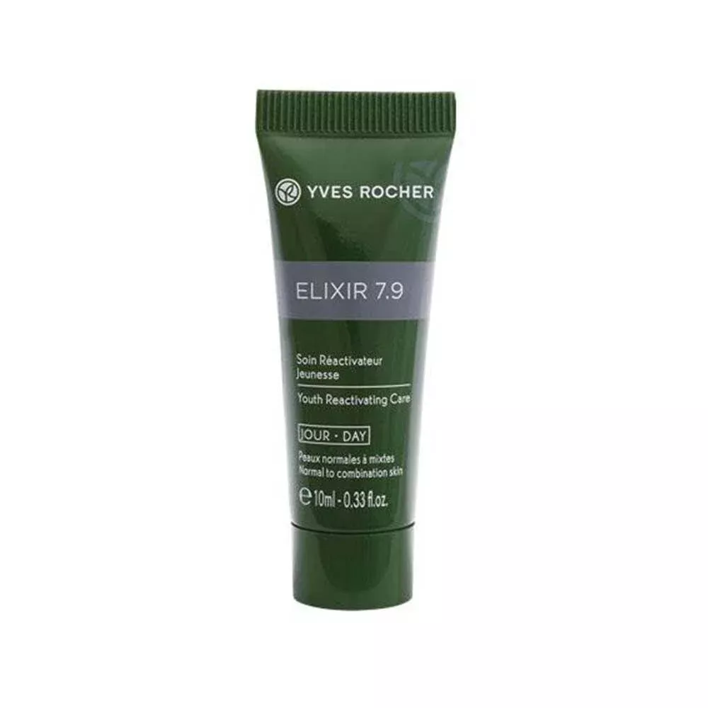 Yves Rocher Youth Elixir Day Cream Mini 10ml - Anti-Aging Skincare, Travel Size Skincare, Hydrating Day Cream for Daily Use